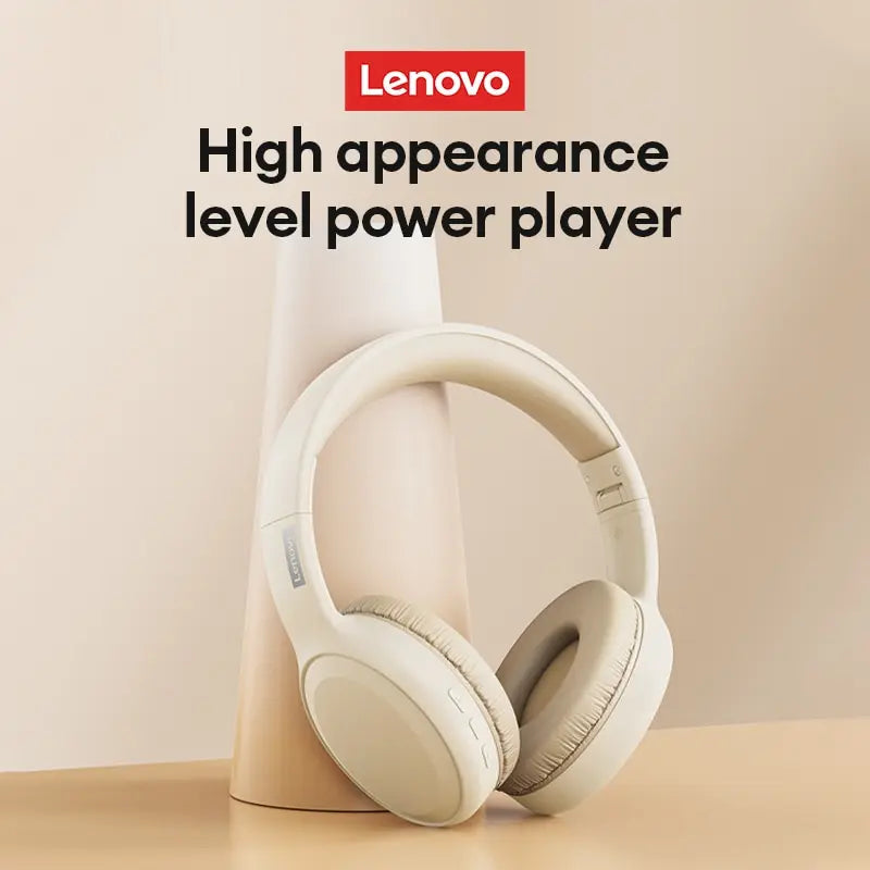 Lenovo th30 fones de ouvido bluetooth 5.3 dobrável