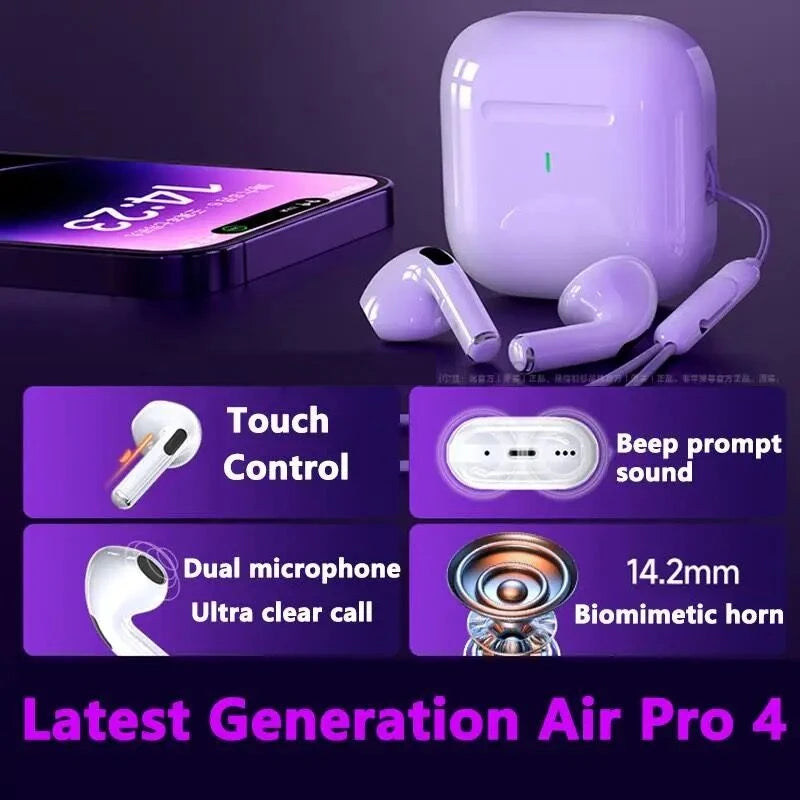 Fone de Ouvido Bluetooth Air Pro 4